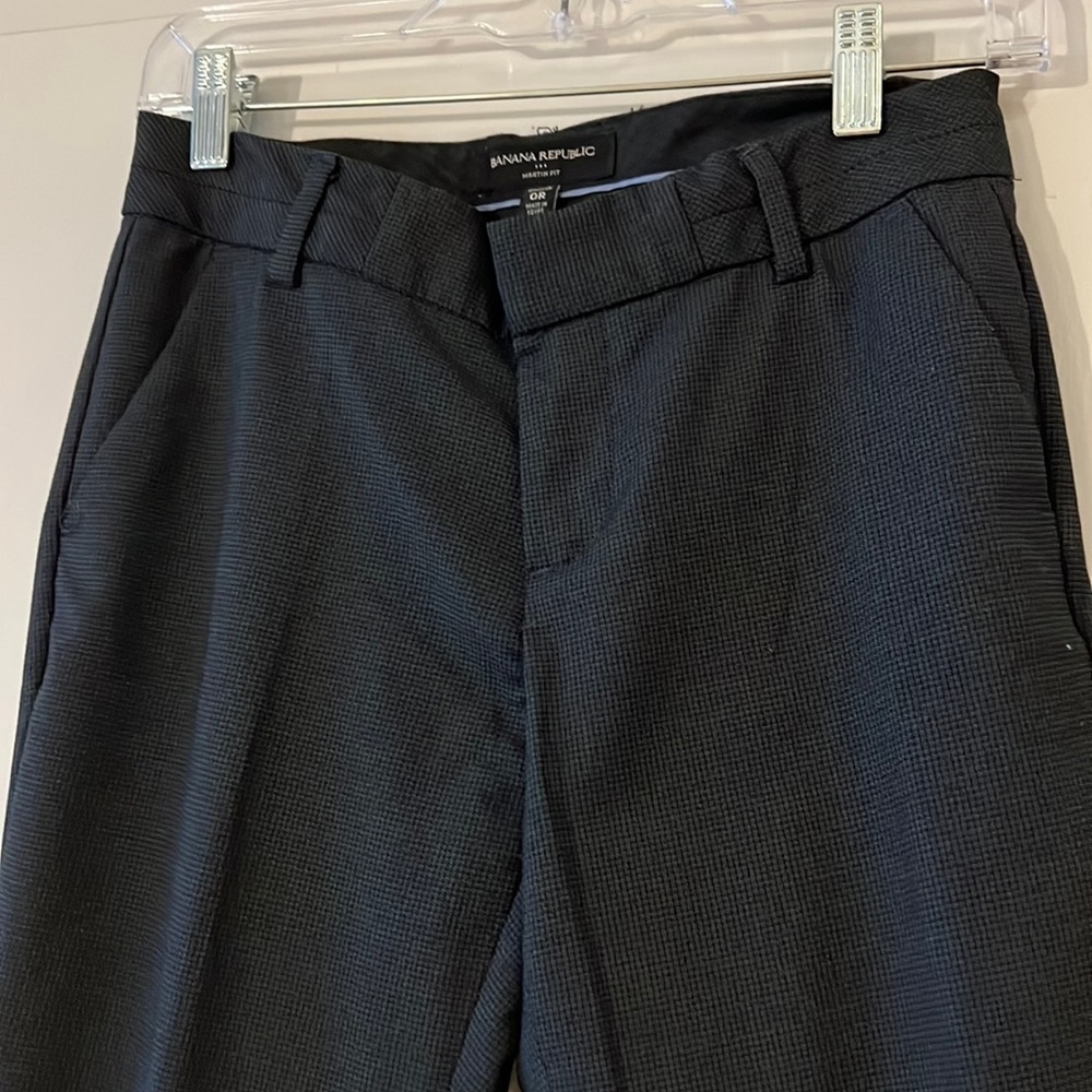 Banana republic houndstooth Martin fit pants